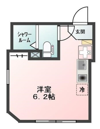 八広駅 徒歩1分 2階の物件間取画像